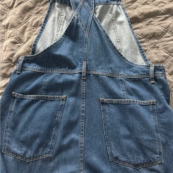 We The Free Light Blue Denim Overalls - Picture 4 of 6